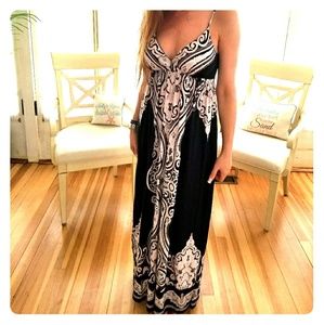 inc maxi dresses INC International Concepts Petite Sleeveless Racerback Maxi Dress Coral  White PL